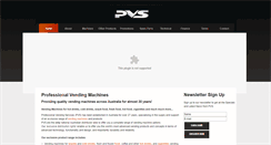 Desktop Screenshot of professionalvending.com.au